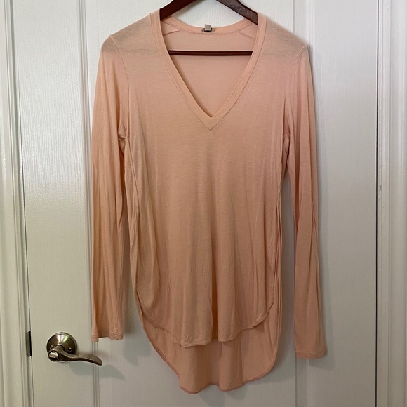 Wilfred V-Neck Cotton Tunic Shirt - Picture 7 of 8